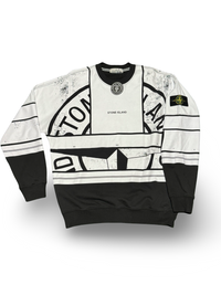 Stone Island Mosaic Print Crewneck