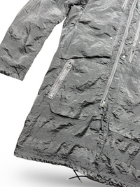 Stone Island Stripped Nylon Metal Parka