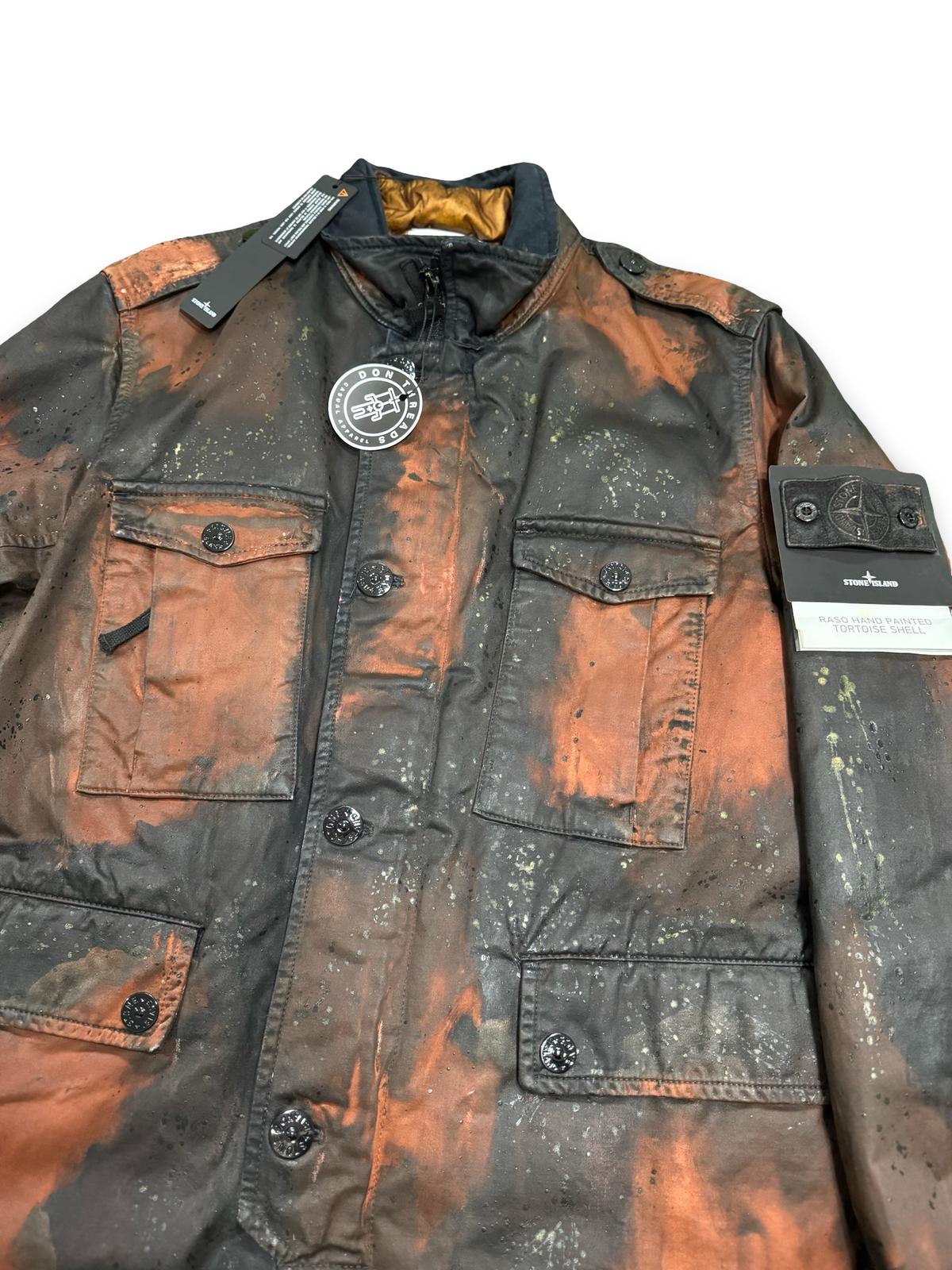 Stone Island Raso Hand Painted Tortoise Shell