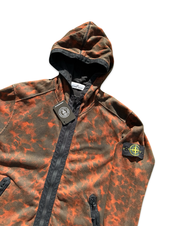 Stone Island Tortoise Shell OVD Zip Up Hoodie