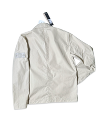 Stone Island Ghost Project Cotton Canvas Overshirt