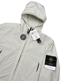 Stone Island Soft Shell-R e.dye Technology In Recycled Polyester