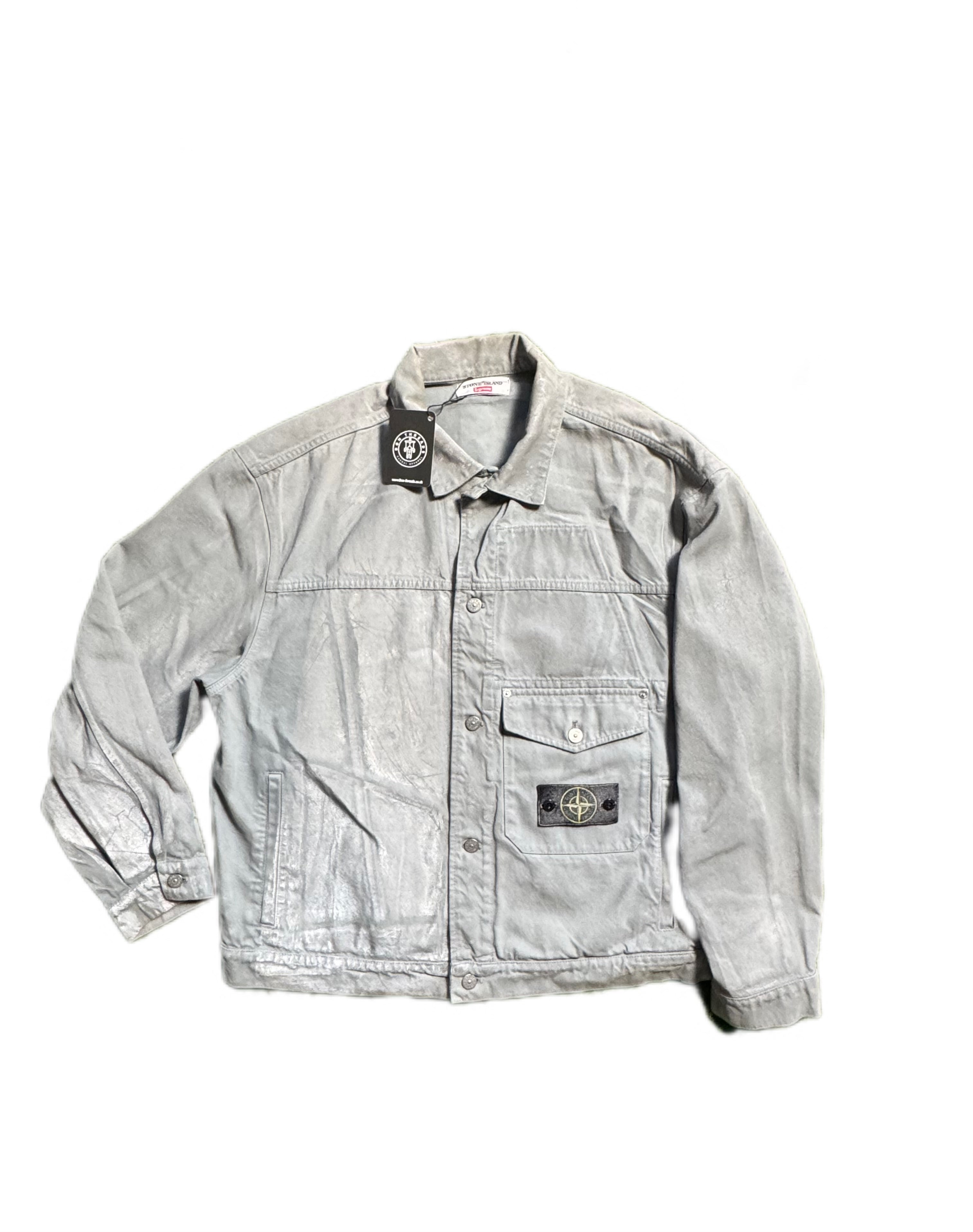 マ*サ様 Stone  x Supreme Reflecttive Stone Island x Supreme Reflective Bull Denim-TC – DON Threads