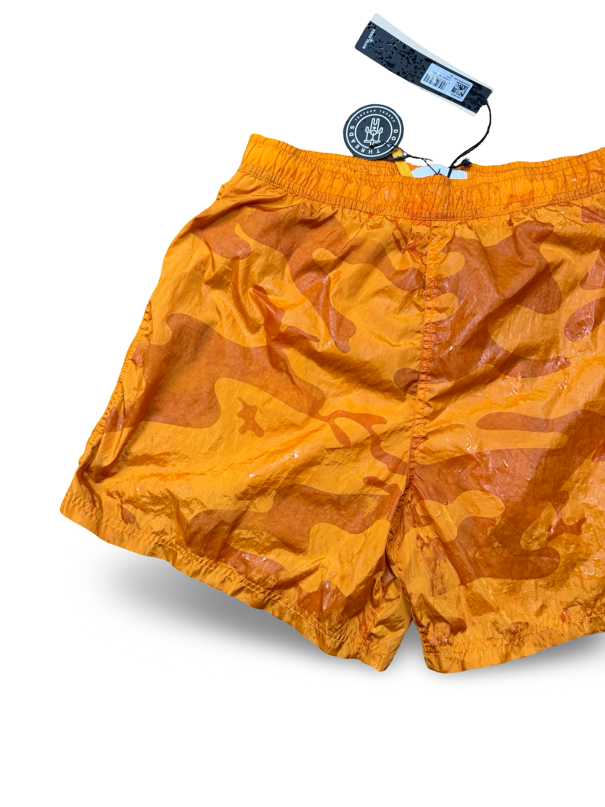 Stone Island Camo Water Reactive Loose Fit Swim Shorts