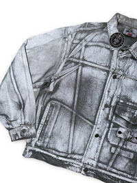 Stone Island | Supreme Reflective Bull Denim-TC