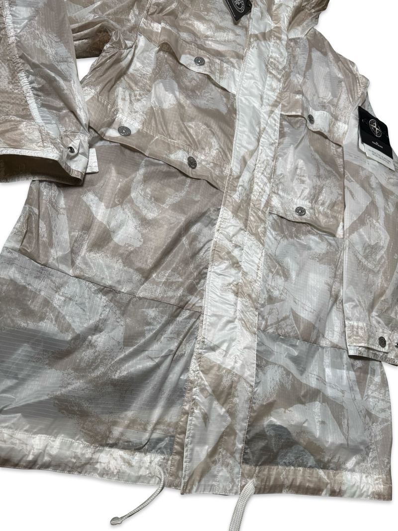 Stone Island UV-Reactive Scan Camo On Nylon Ripstop