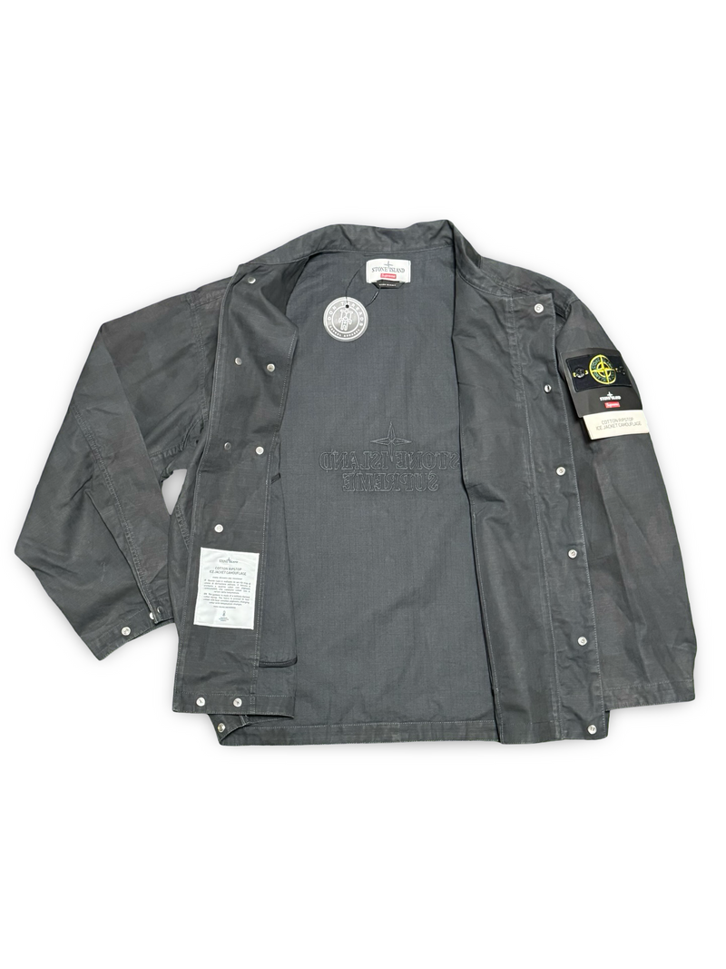 Stone Island x Supreme Cotton Ripstop Ice Jacket Camoflage