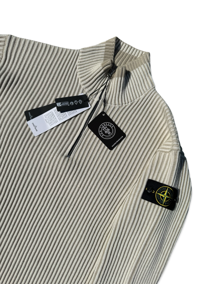 Stone Island Ribbed Half Zip