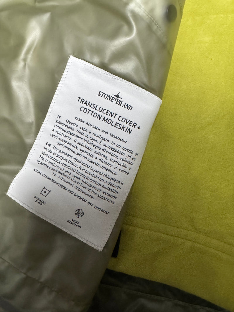 Stone Island Translucent Cover + Cotton Moleskin