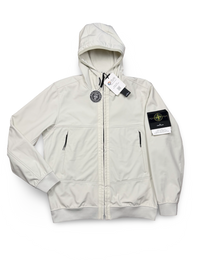 Stone Island Soft Shell-R e.dye Technology In Recycled Polyester