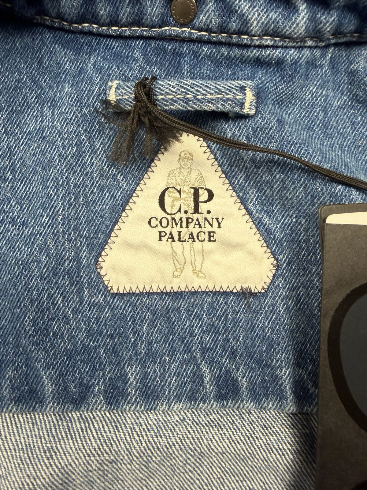 CP Company x Palace Denim 14 3/4Oz 3 in 1 Goggle Jacket