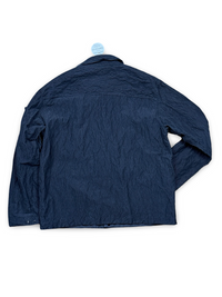 Stone Island Black Wrinkled Corduroy 500-TC Overshirt