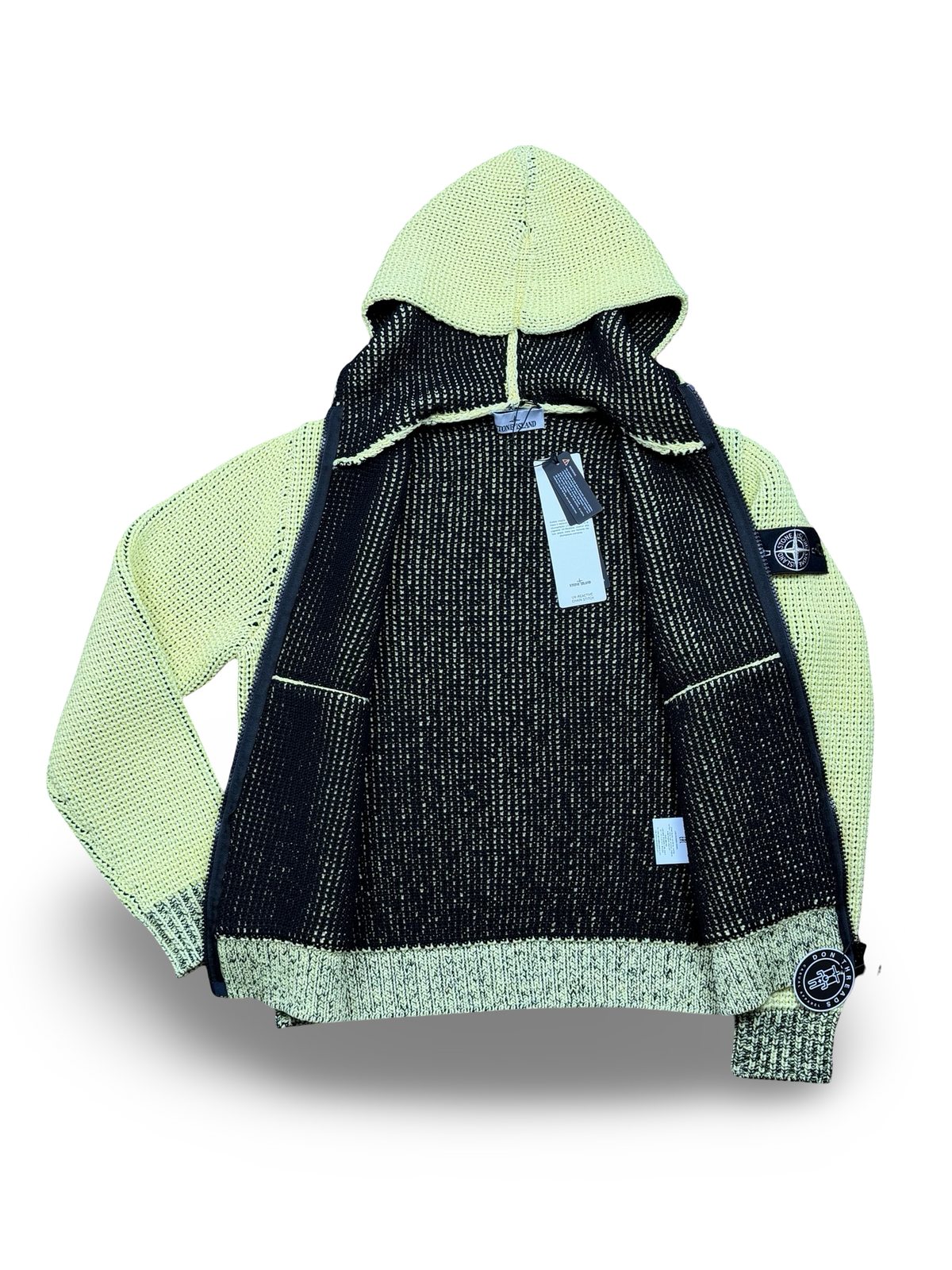 Stone Island UV-Reactive Chain Stitch