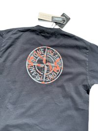Stone Island Logo Splatter T-Shirt