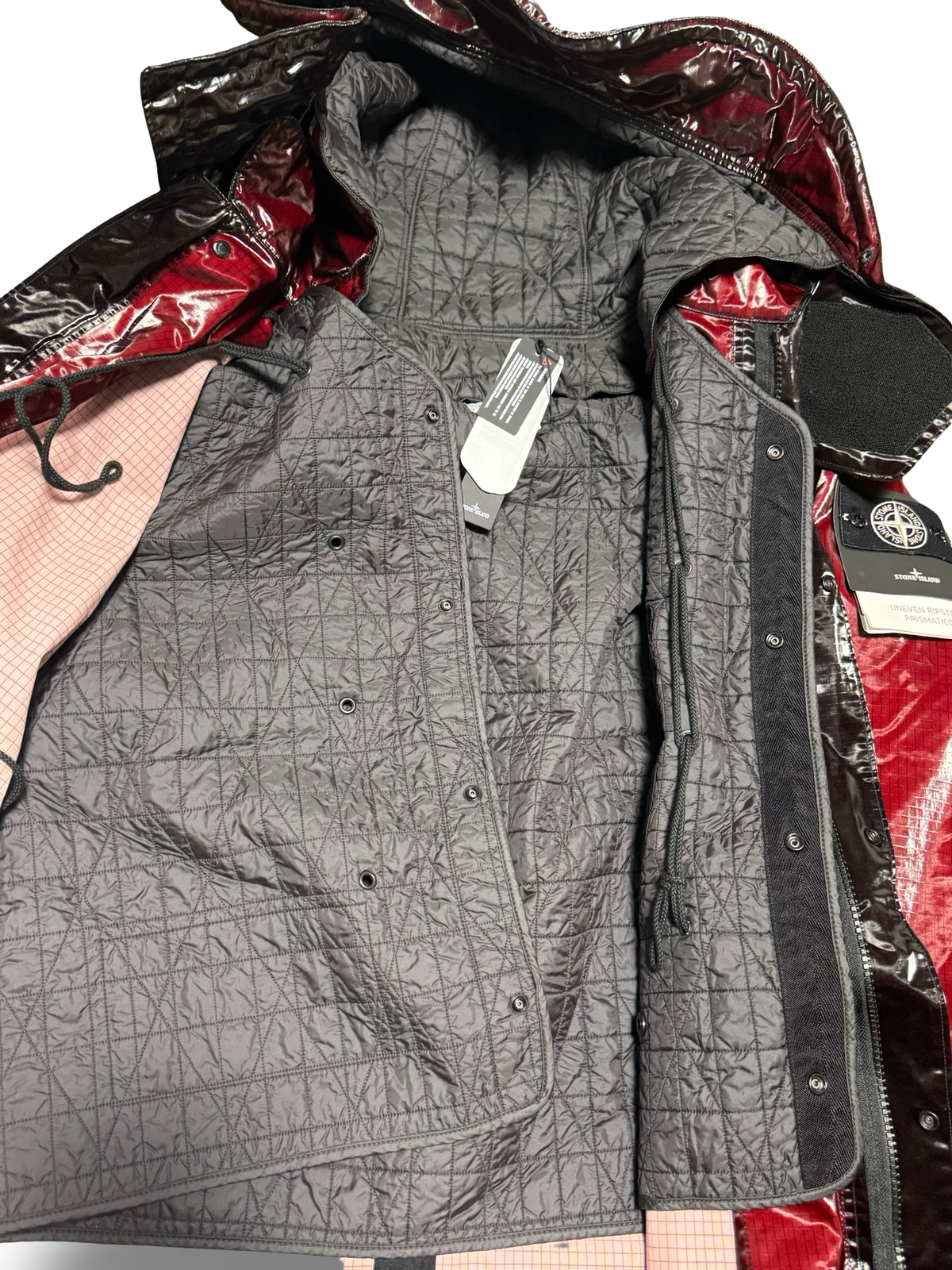 Stone Island Uneven Ripstop Prismatico