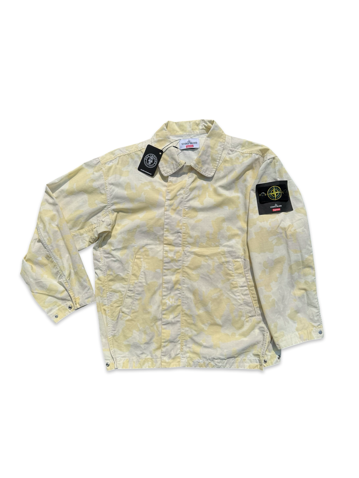 Stone Island x Supreme Cotton Ripstop Ice Jacket Camouflage