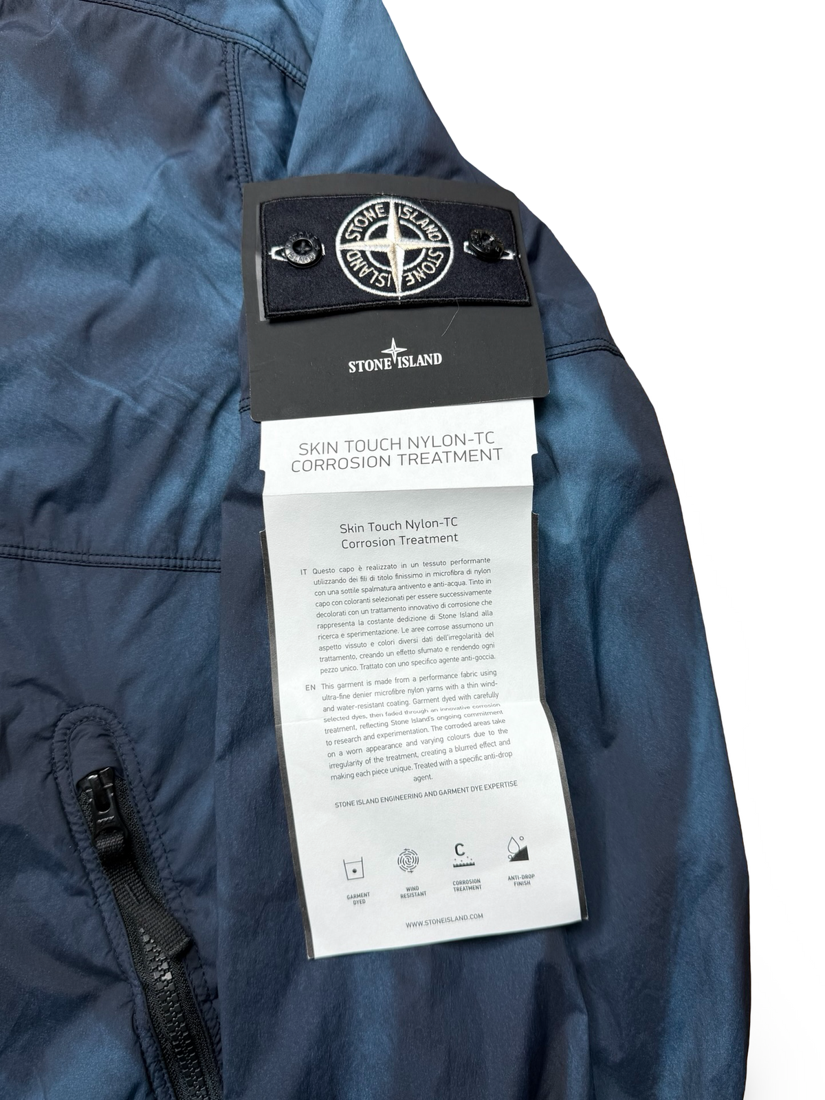 Stone Island Skin Touch Nylon-TC Corrosion Treatment