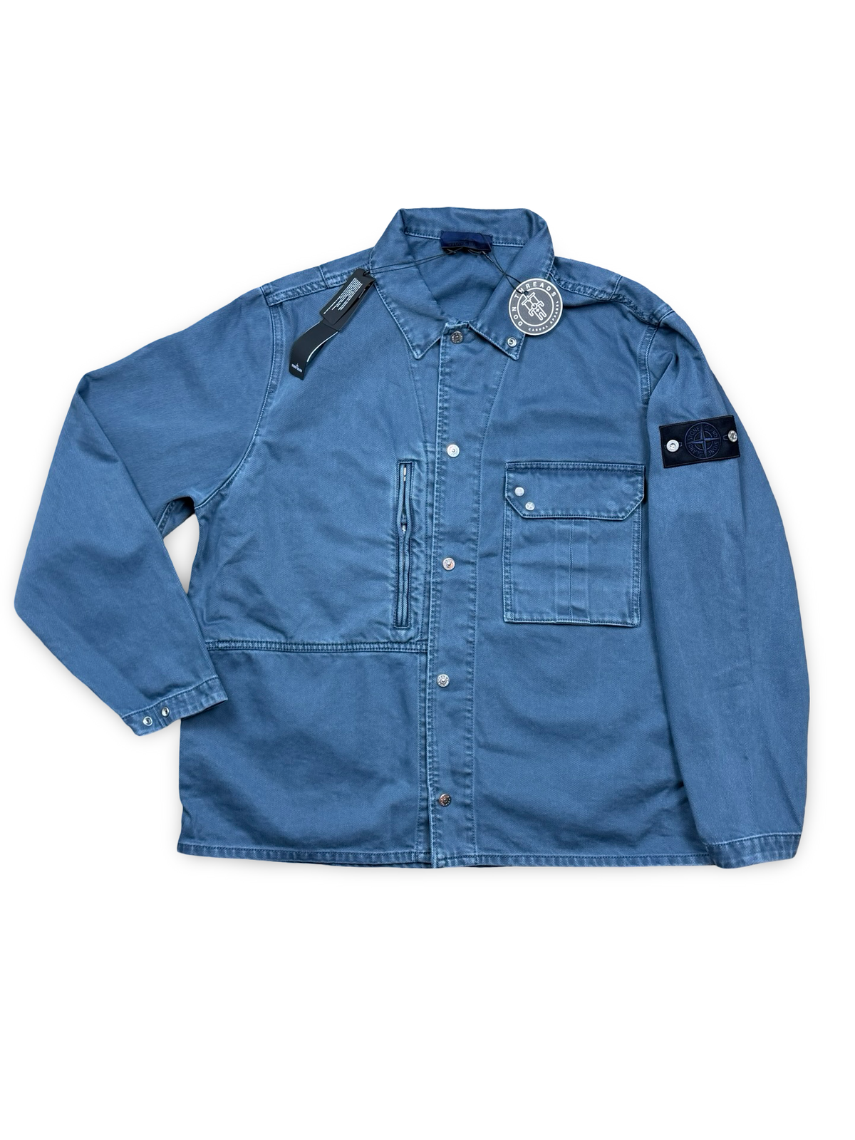 Stone Island Light Bull Denim Indigo-TC