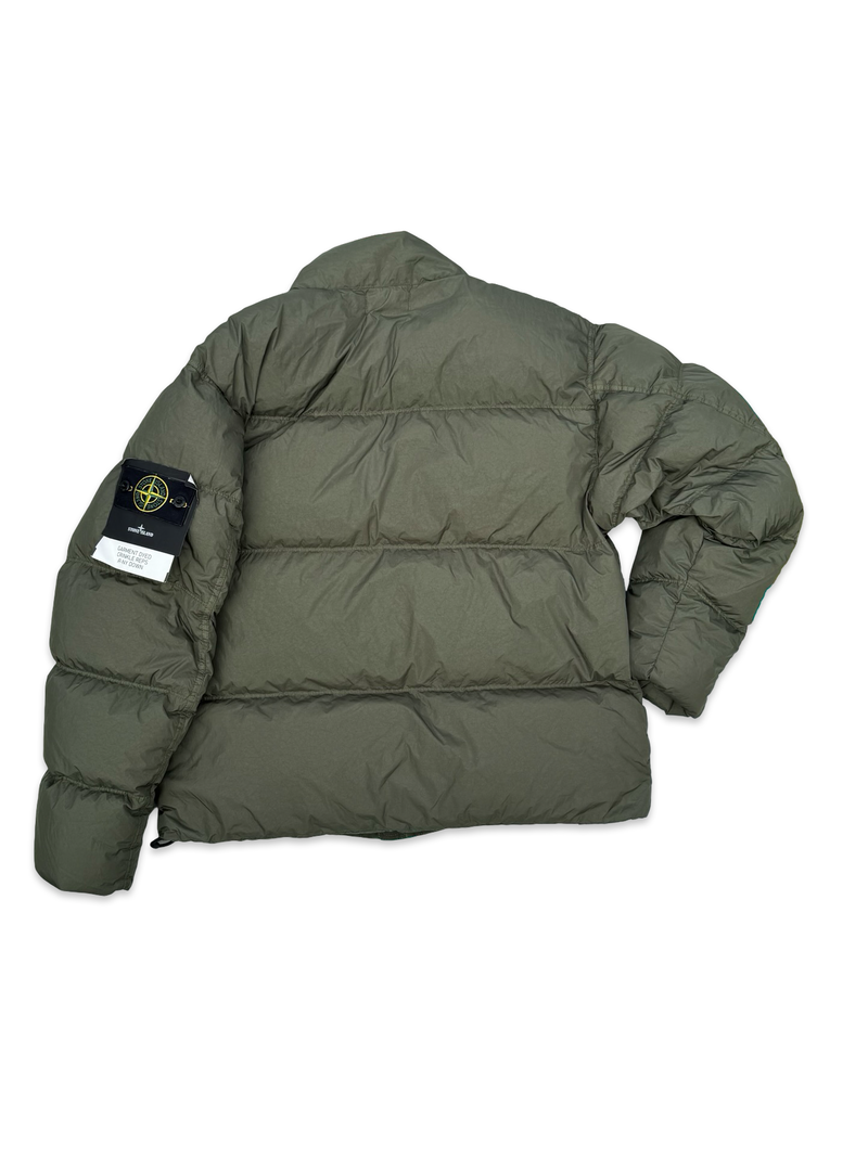 Stone Island Garment Dyed Crinkle Reps R-NY Down
