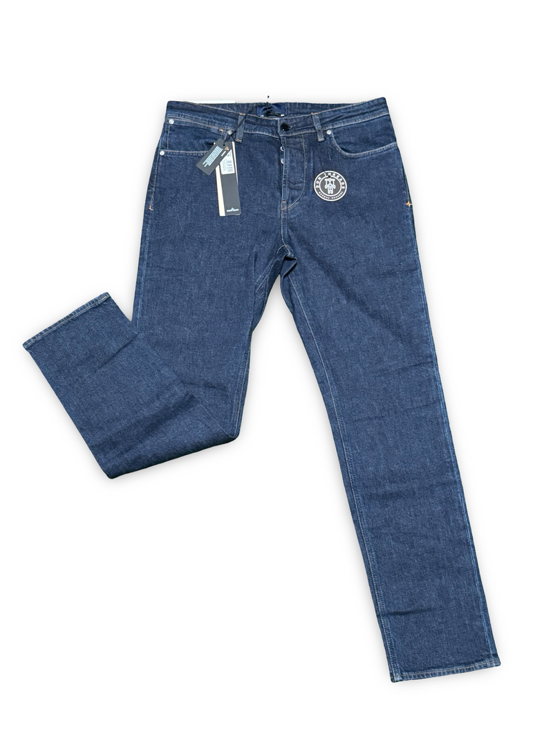 Stone Island Stretch Indigo Denim - Rinsed Jeans Type Slim
