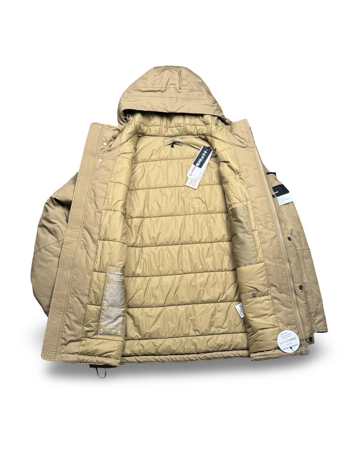 Stone Island O-Ventile With Primaloft Insulation Technology Ghost Piece
