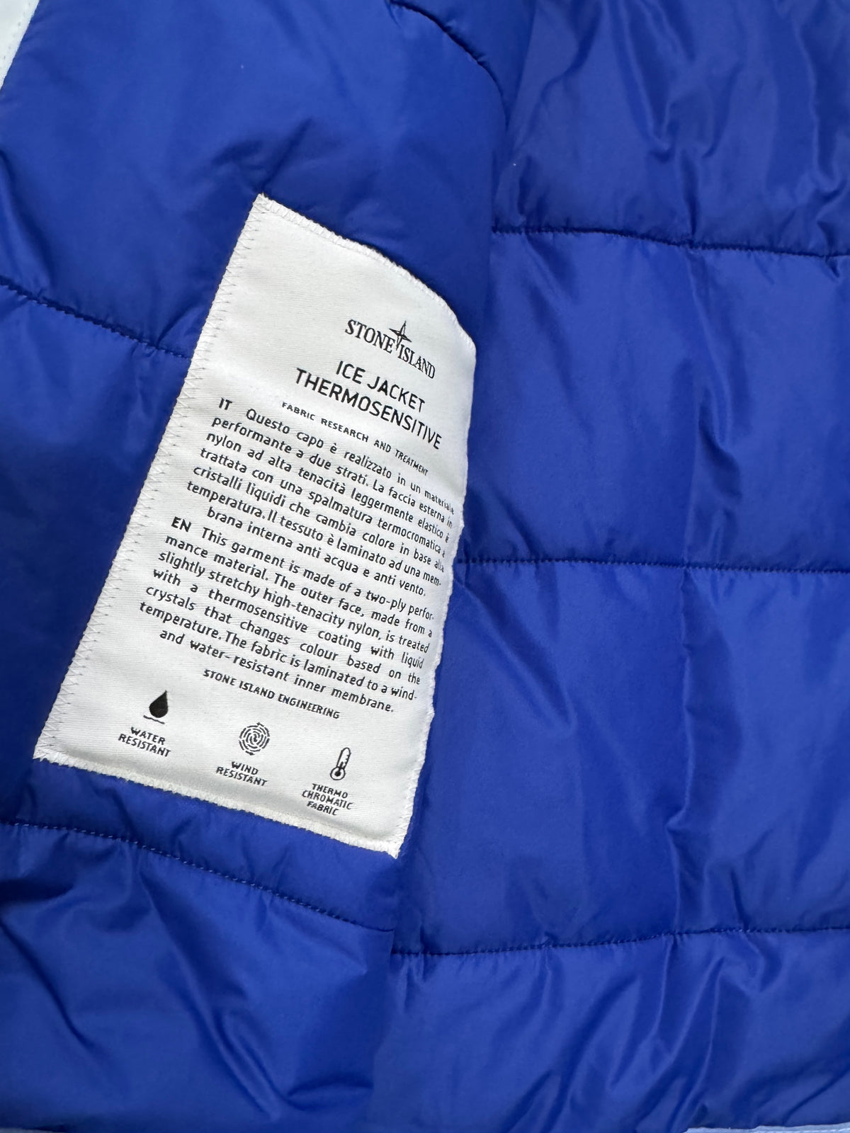 Stone Island Ice Jacket Thermosensitive