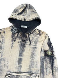 Stone Island Hand Corrosion Pullover Hoodie