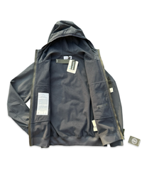 Stone Island Light Soft Shell-R e.dye Technology In Recycled Polyester