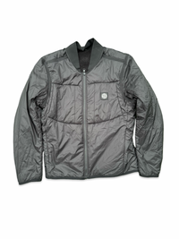 Stone Island Iridescent Coating Tela With Reflex Mat