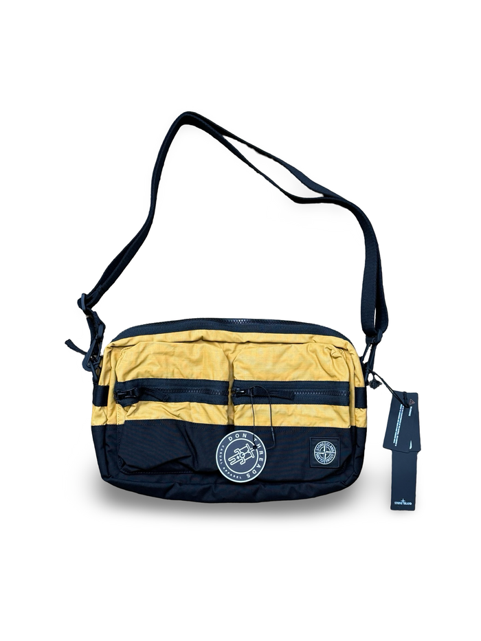 Stone Island Double Coated Cotton Ripstop Crossbody Bag