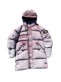 Stone Island Tela Nylon Down With Dust Colour Frost Finish