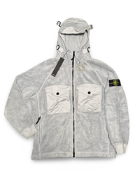 Stone Island Double Pocket Teddy Fleece Zip Up