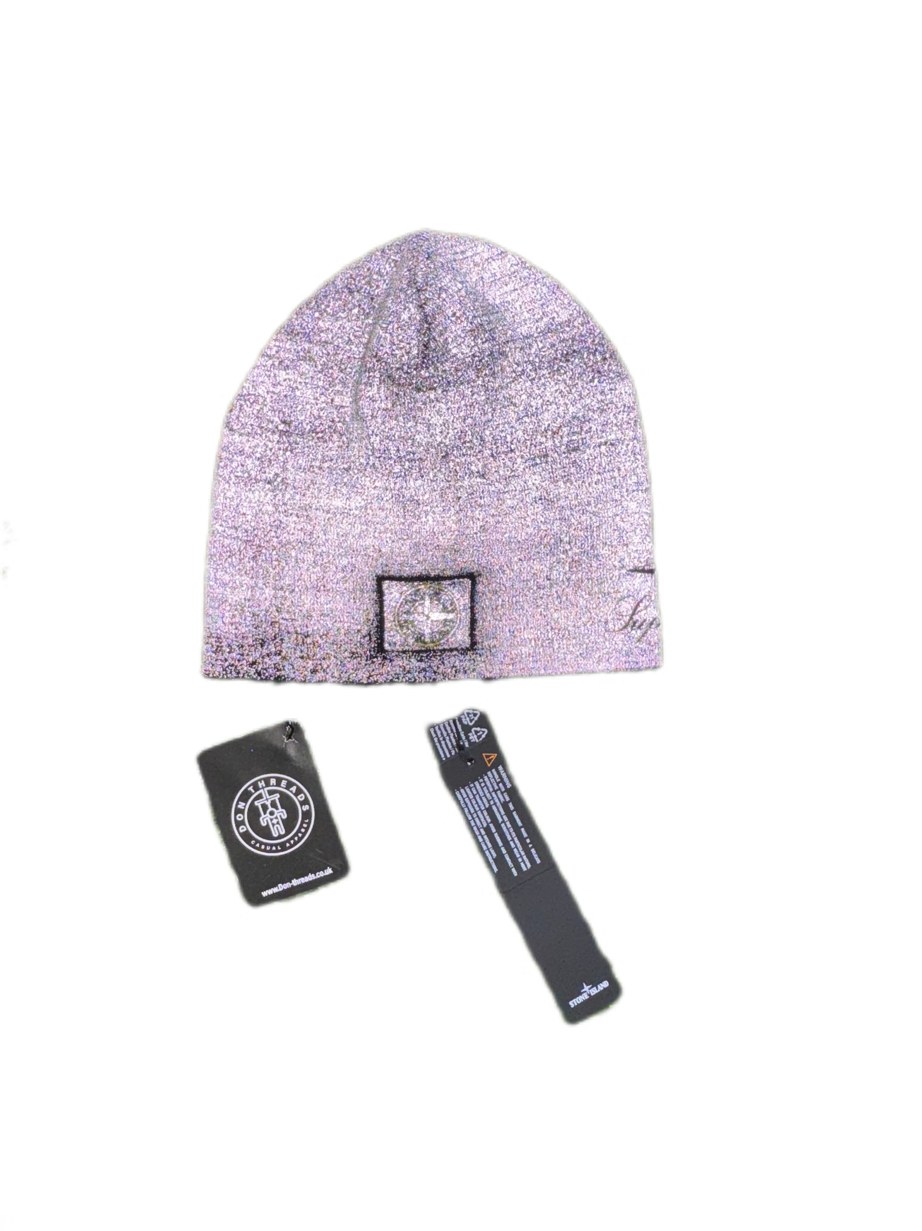 帽子 Supreme / Stone  Reflective Beanie Supreme Stone Island Reflective Beanie Black - FW23 - US
