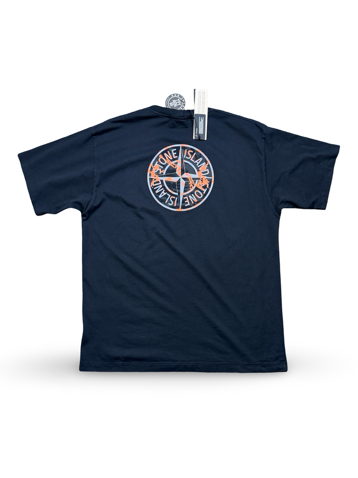 Stone Island Logo Splatter T-Shirt