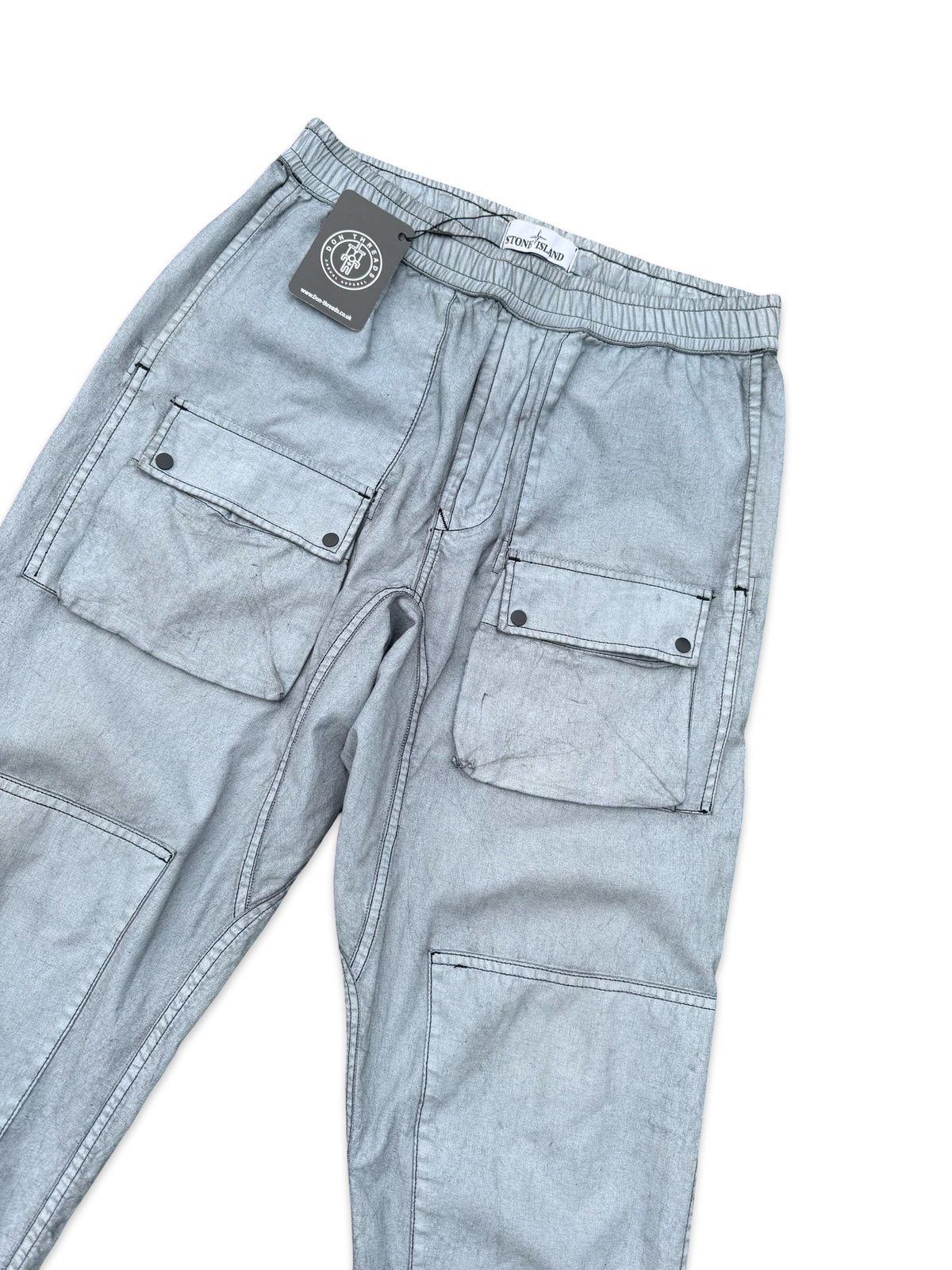 Stone Island Tela Placcata Cargo Trousers Type RE-T