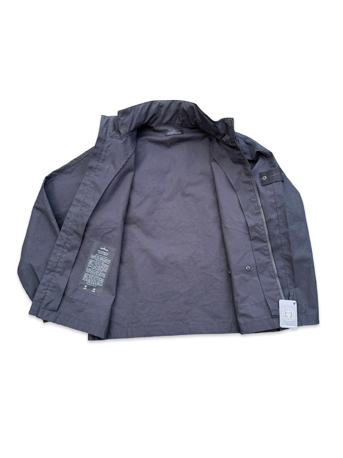 Stone Island Mac Supima 2L Ghost Piece – DON Threads Stone Island Mac Supima 2L Ghost Piece – DON Threads