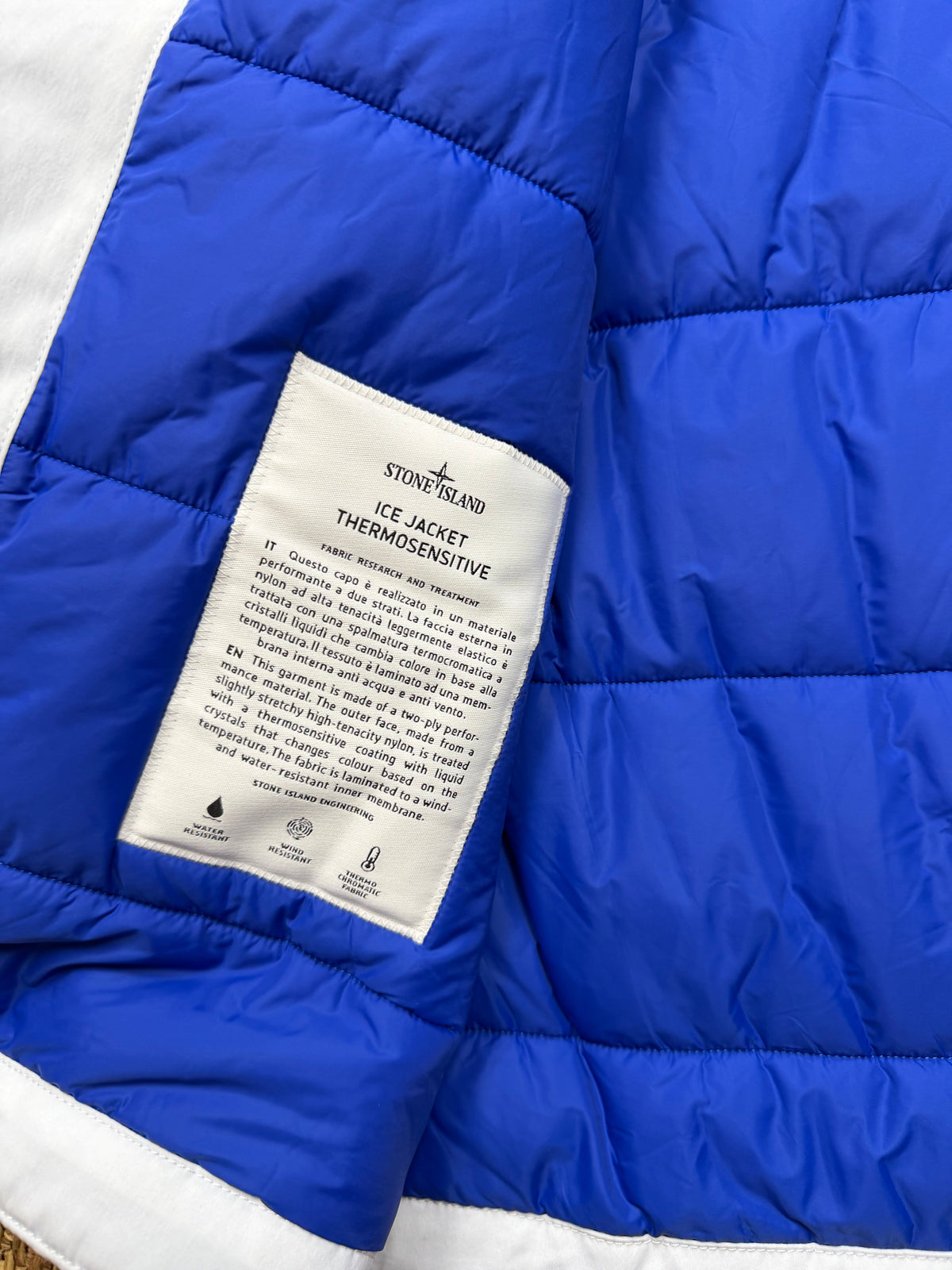 Stone Island Ice Jacket Thermosensitive