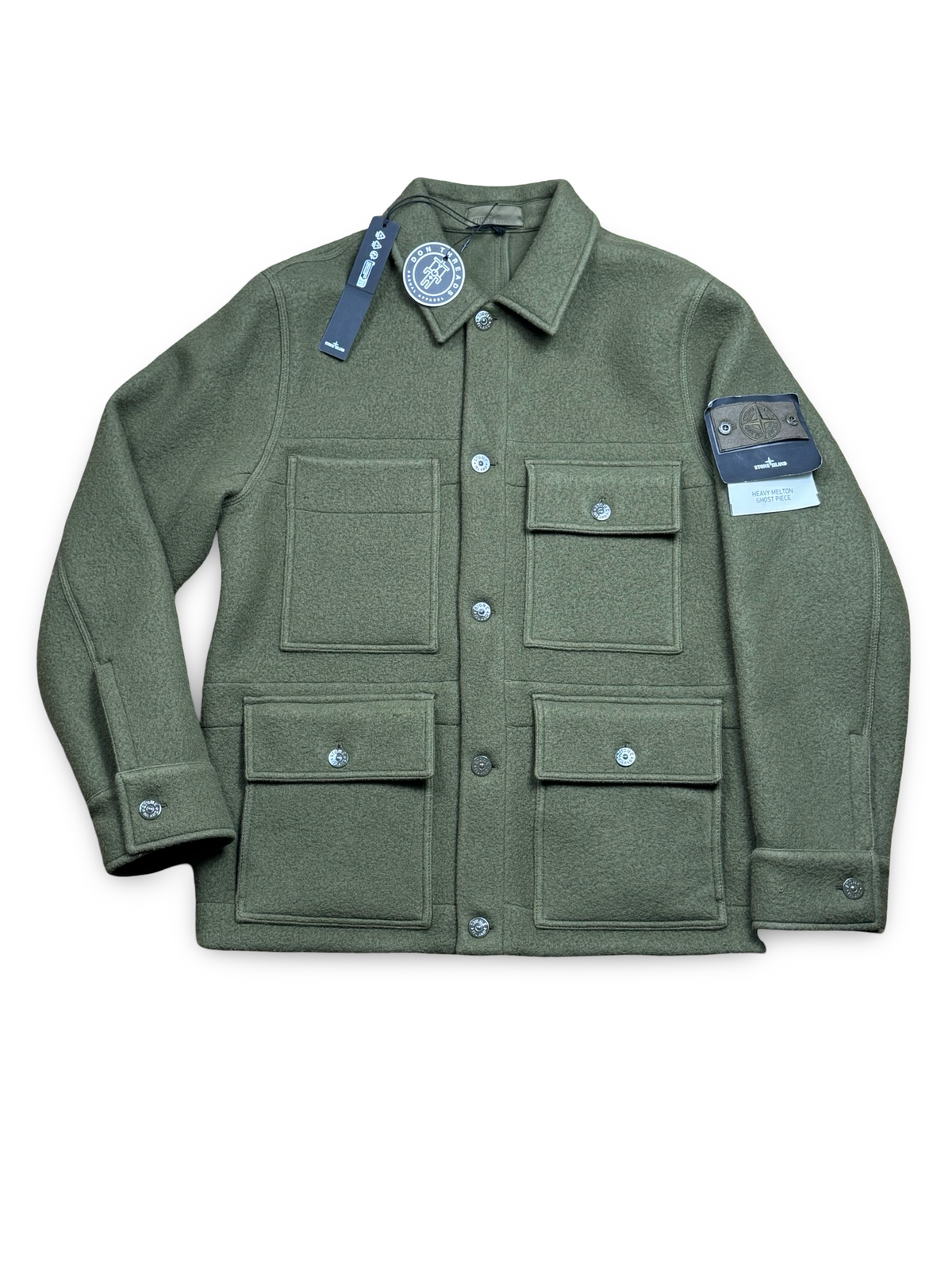 Stone Island Heavy Melton Ghost Piece