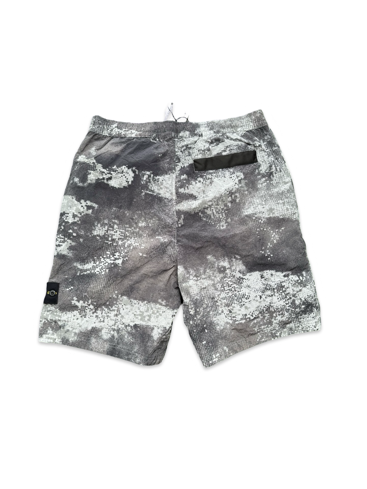 Stone Island Camo Mesh Cargo Shorts