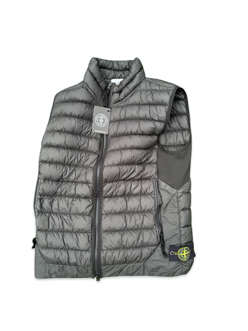 Stone Island Garment Dyed Micro Yarn Down Gilet