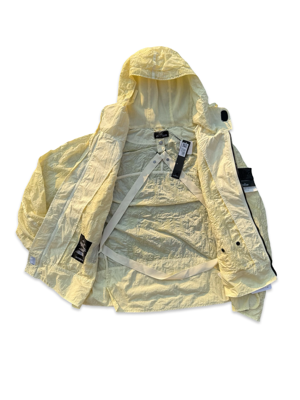 Stone Island Shadow Project Nylon Metal In Econyl Regenerated Nylon With Waffle Print Effect