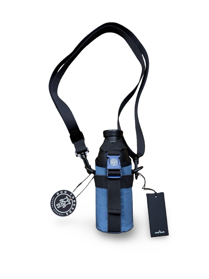 Stone Island Stainless Steel Bottle in Blue nylon metal Pouch