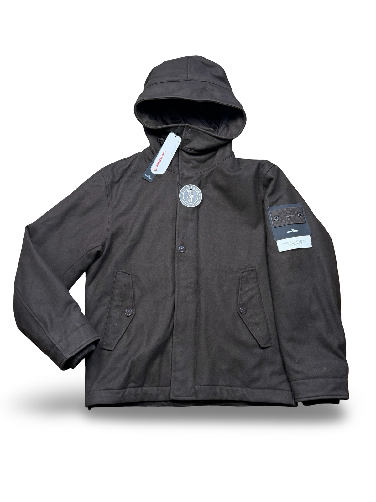Stone Island Wool Nylon Flannel Ghost Piece