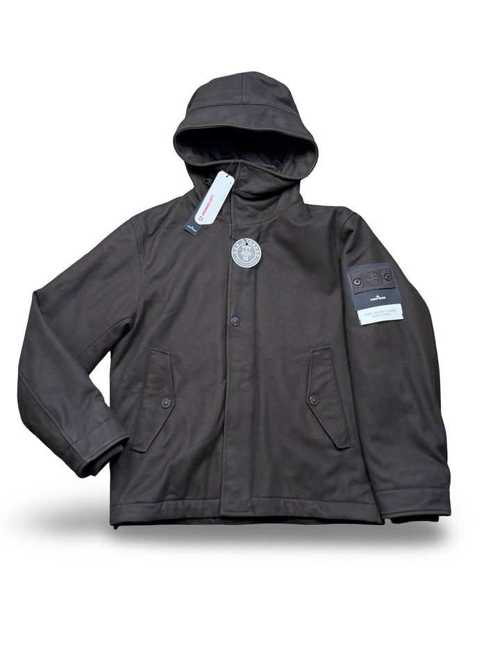 Stone Island Wool Nylon Flannel Ghost Piece