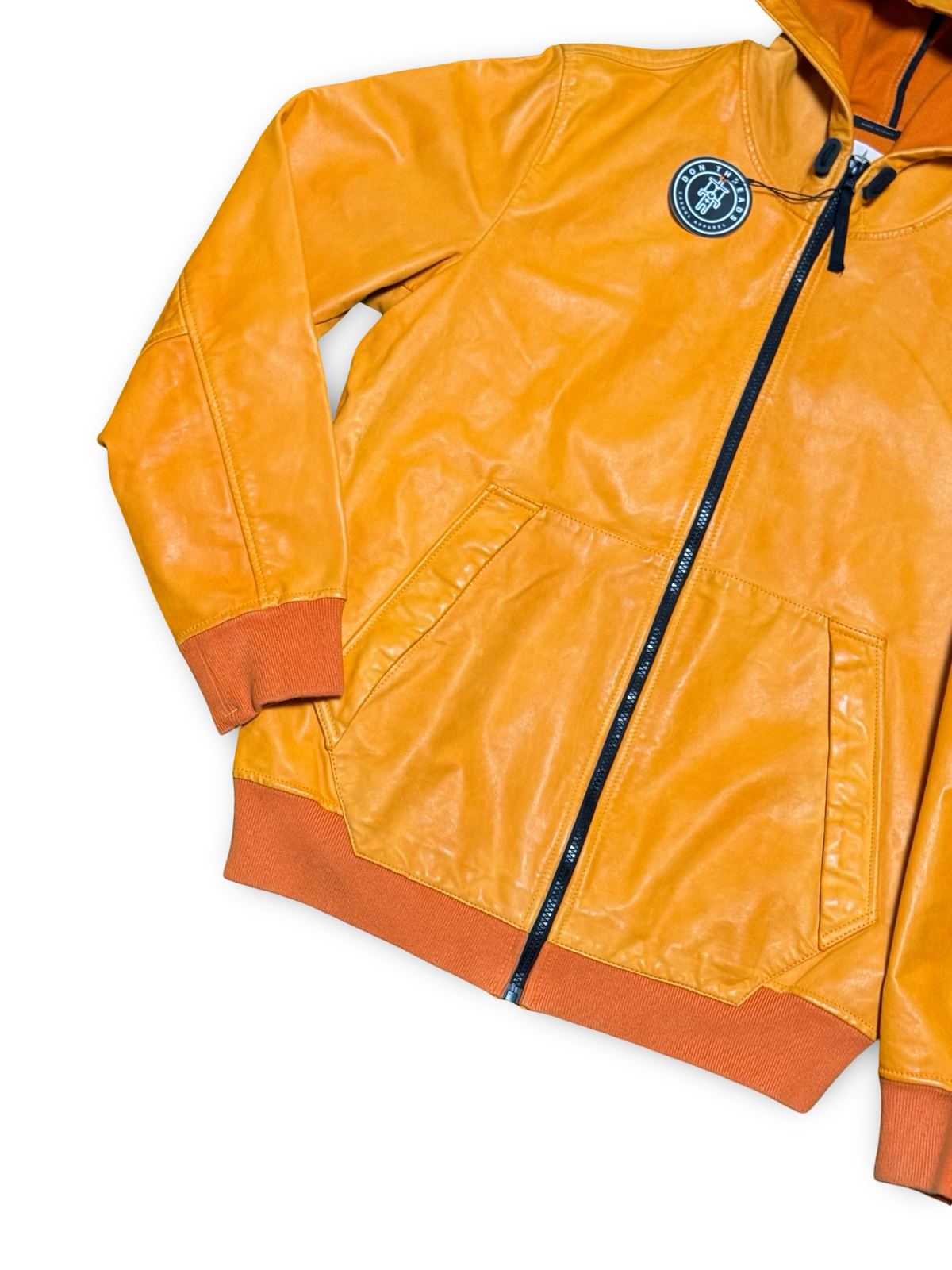 Stone Island Lightweight Leather Felpa