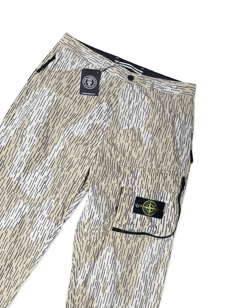 Stone Island Rain Camo Reflective Cargo Trousers