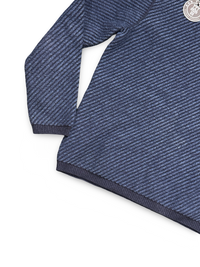 Stone Island Polypropylene Denim Knit Crewneck