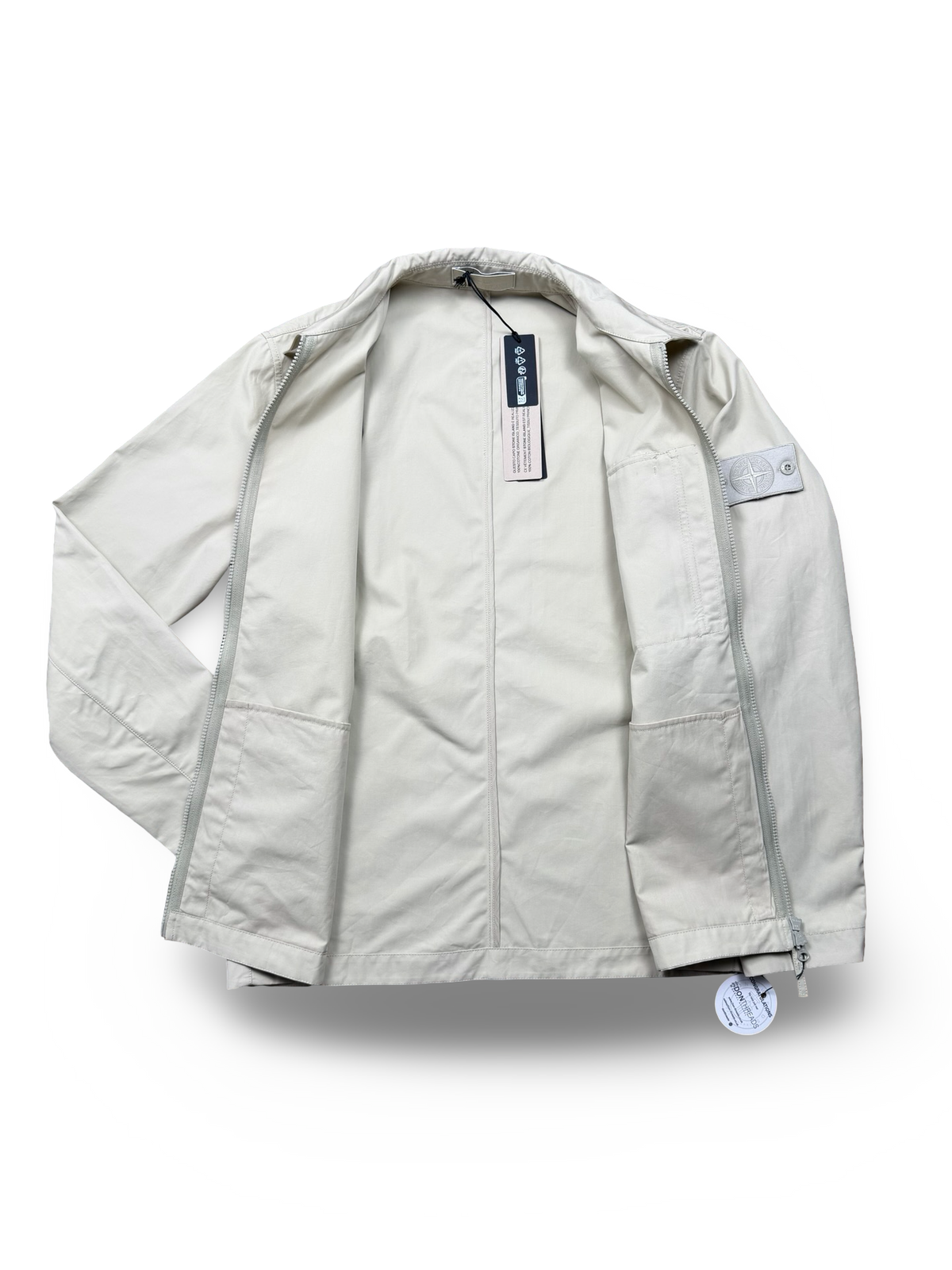 Stone Island Ghost Project Cotton Canvas Overshirt