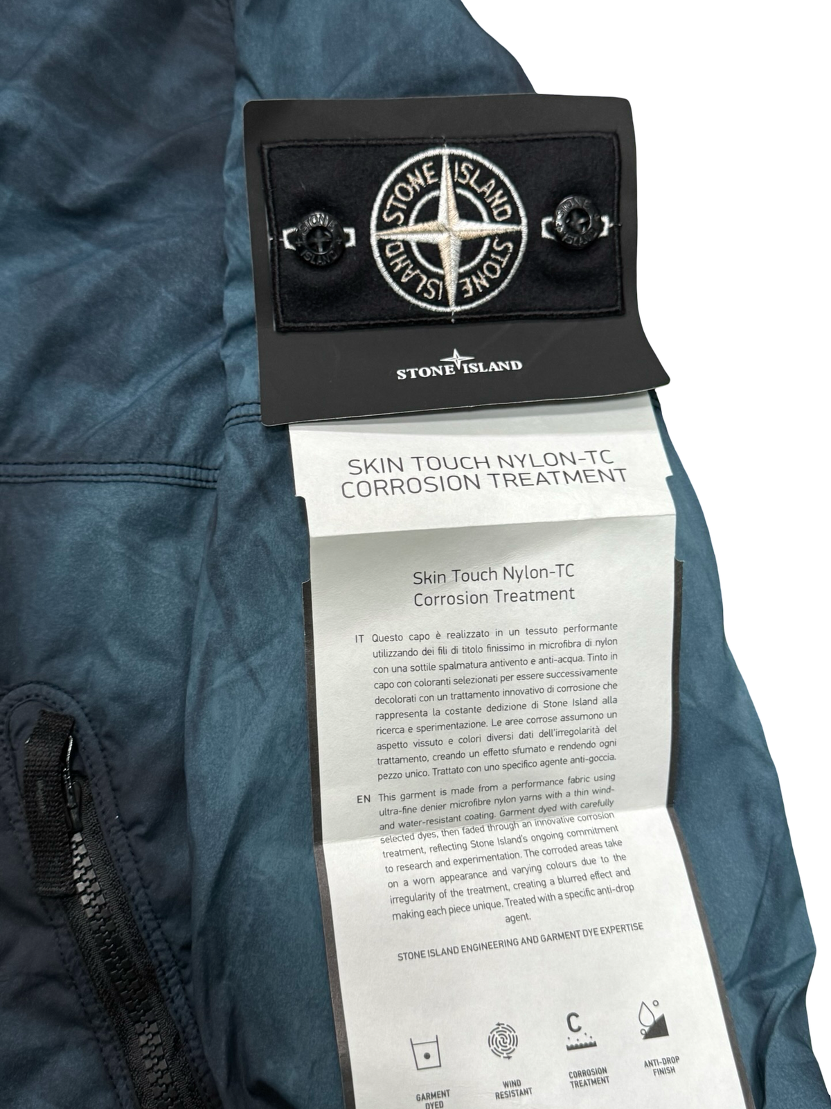 Stone Island Skin Touch Nylon-TC Corrosion Treatment
