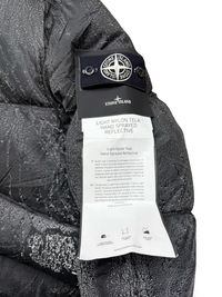 Stone Island Light Nylon Tela Hand Sprayed Reflective